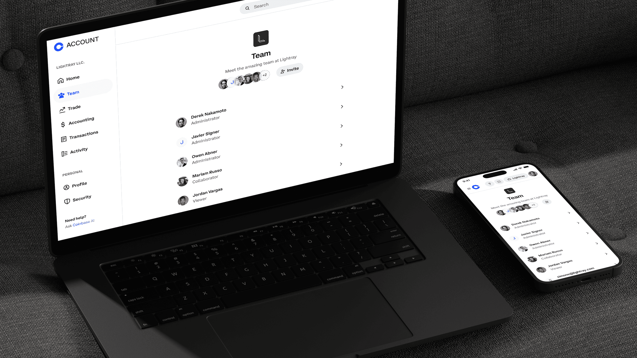 Coinbase Multi-User 1
