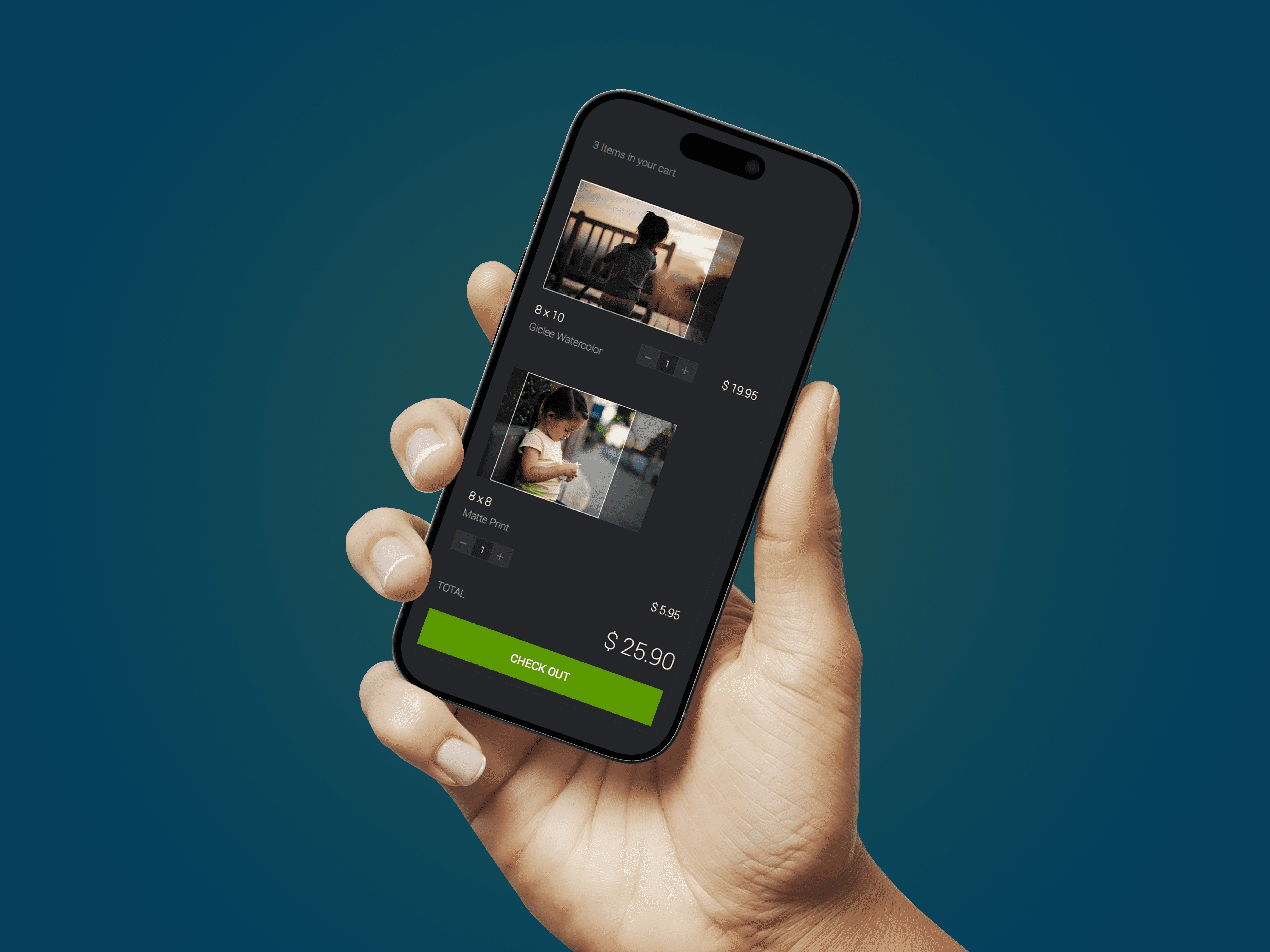 SmugMug Checkout cart experience