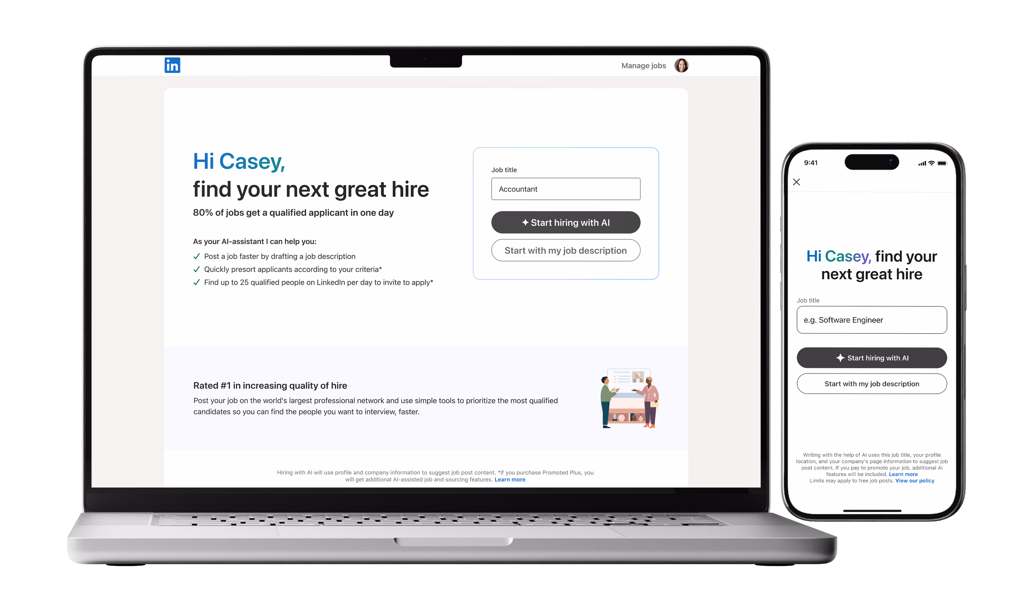 Phase 2: Landing page