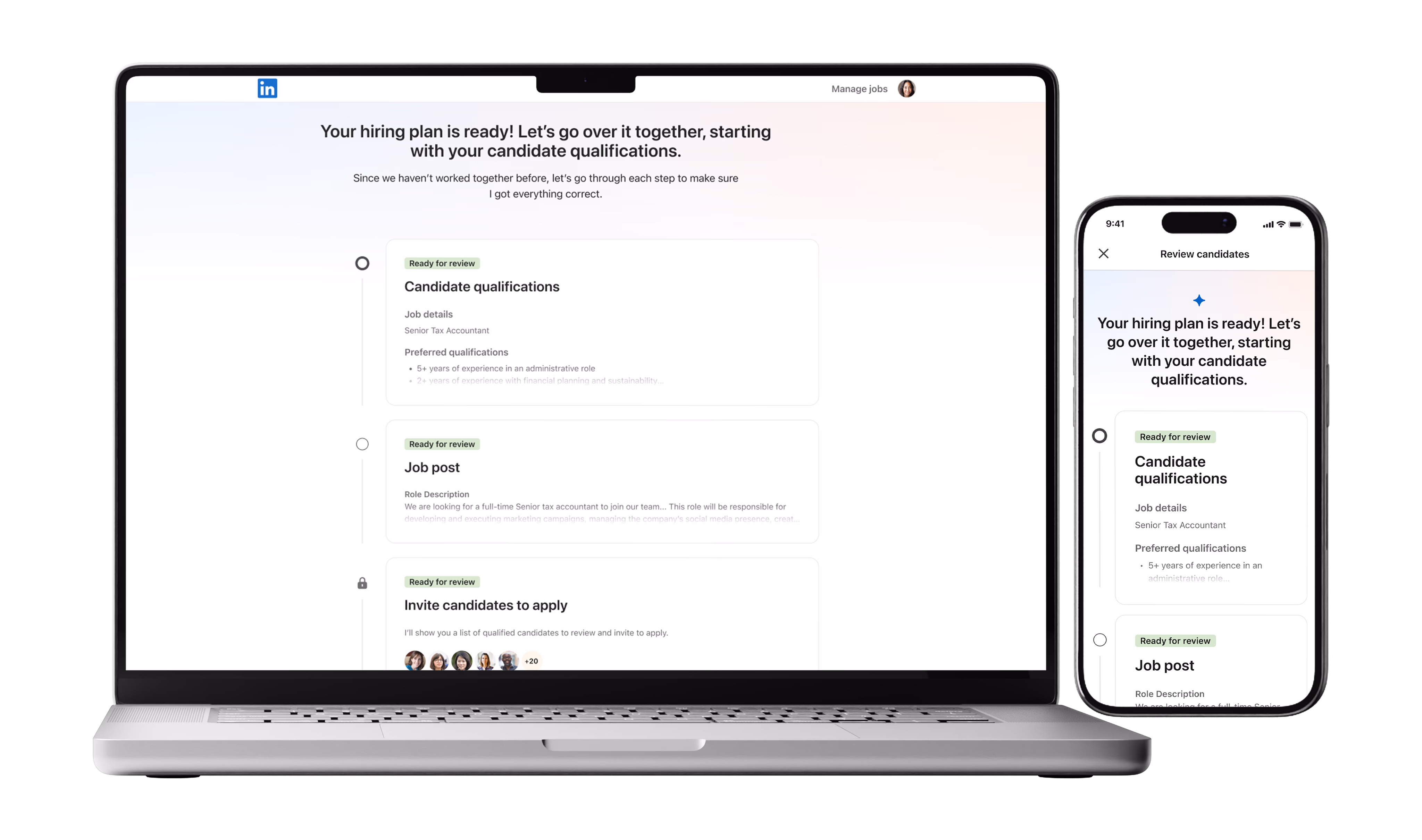 Phase 1: Hiring plan