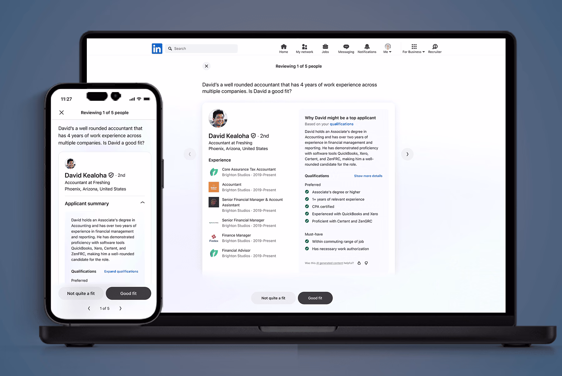 LinkedIn work
