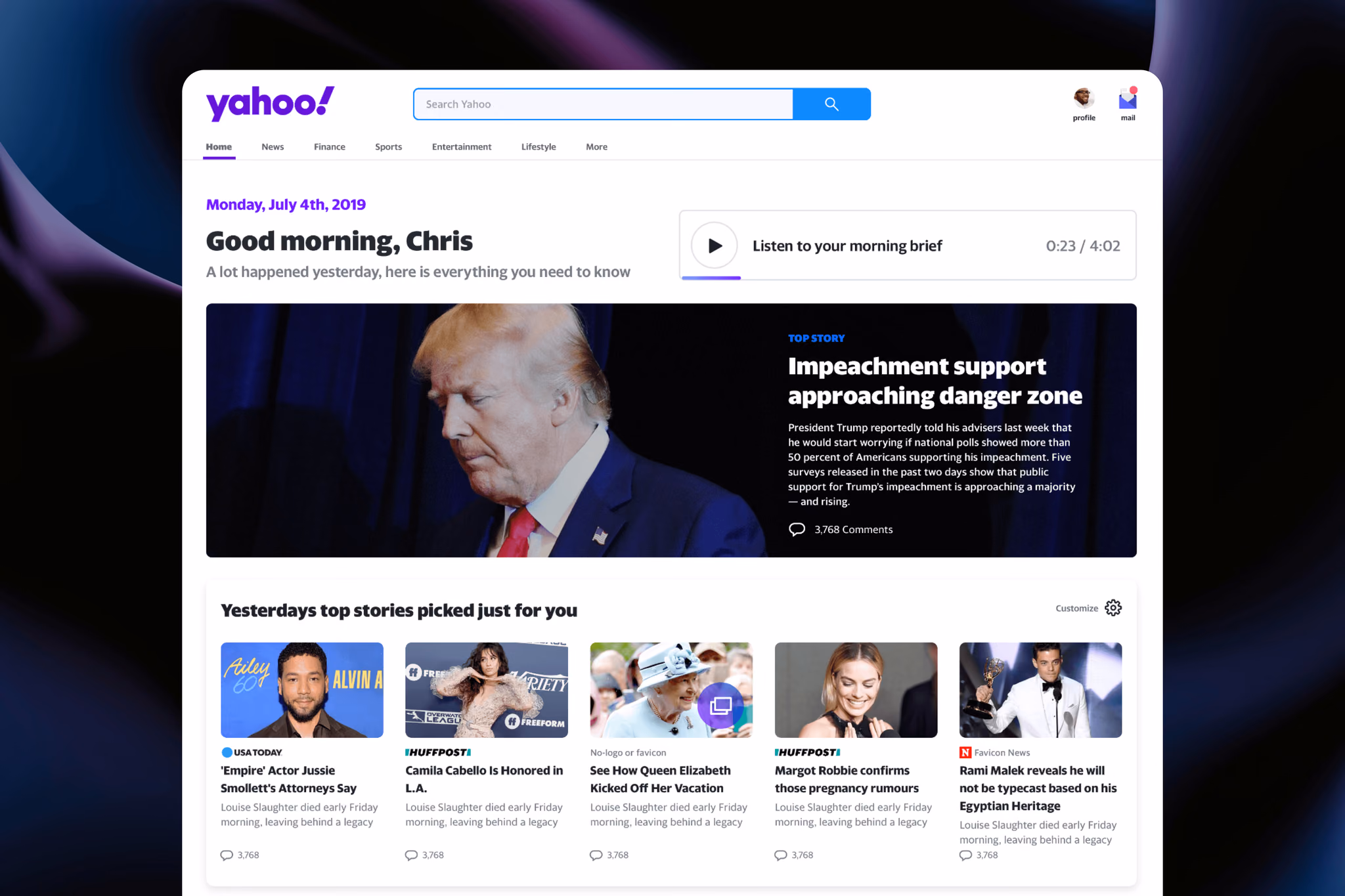 Yahoo work